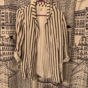 Love, Fire Linen Boyfriend Blazer, Size L